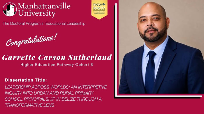 Congratulations to Garrette Carson Sutherland, who on Wednesday, July 29, 2026, successfully defended his dissertation.