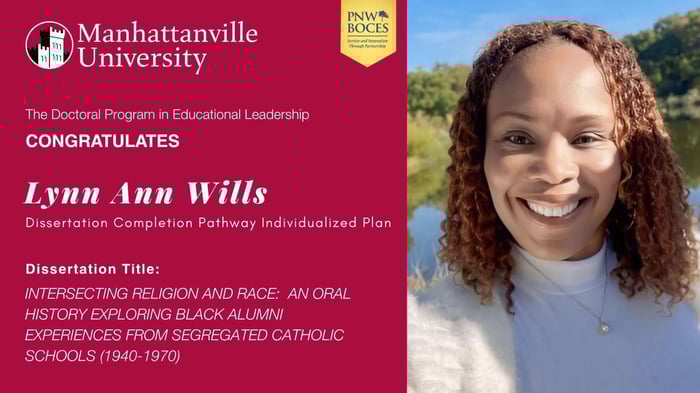 Congratulations to Lynn Ann Wills who on Wednesday, April 15, 2026, successfully defended her dissertation.