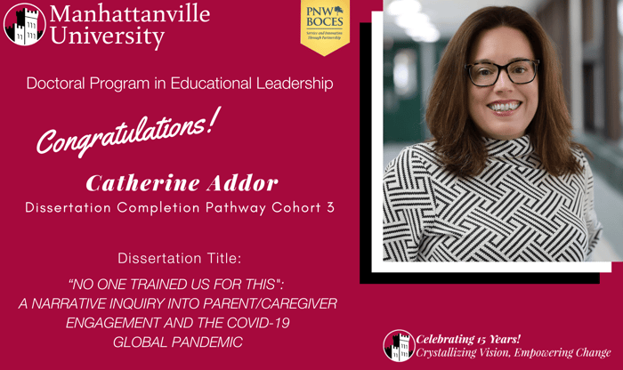 Successful Final Dissertation Defense - Congratulations to Catherine Addor!