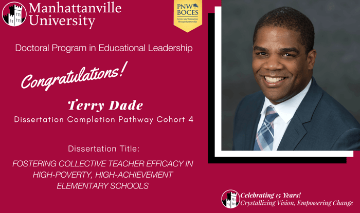 Successful Final Dissertation Defense - Congratulations to Terry Dade!