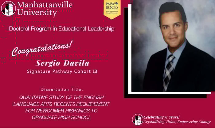 Successful Final Dissertation Defense - Congratulations to Sergio Davila!