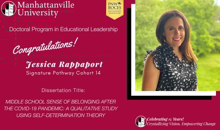 Successful Final Dissertation Defense - Congratulations to Jessica Rappaport!