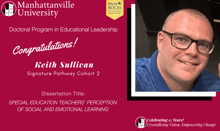 Successful Final Dissertation Defense - Congratulations to Keith Sullivan!