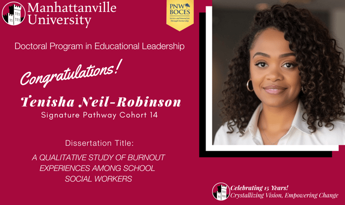 Successful Final Dissertation Defense - Congratulations to Tenisha Neil-Robinson!