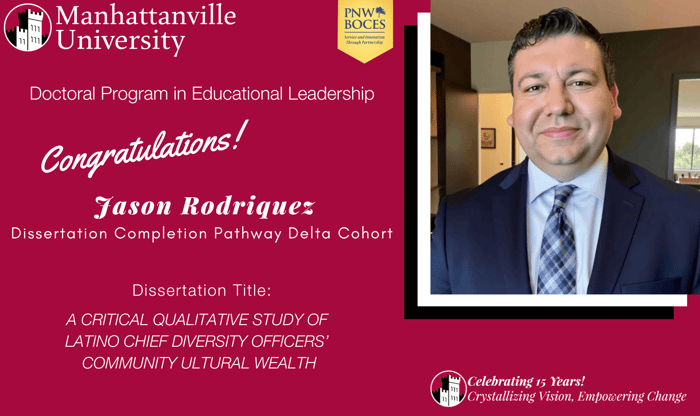 Successful Final Dissertation Defense - Congratulations to Jason Rodriquez!