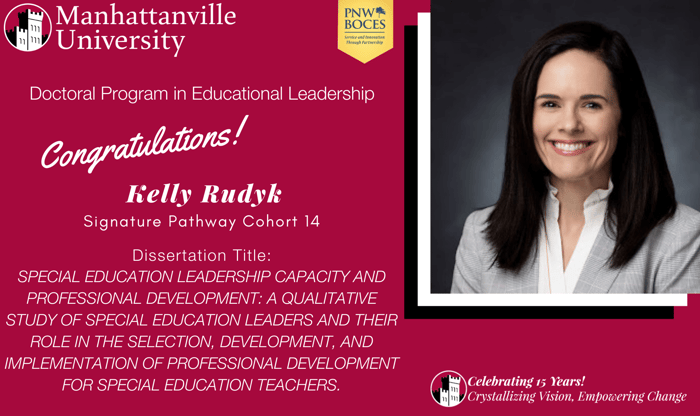 Successful Final Dissertation Defense - Congratulations to Kelly Rudyk!