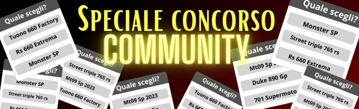 Speciale concorso community!