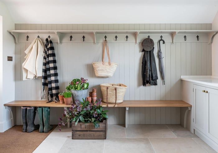 Boot room, mud room, utility design