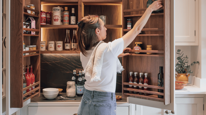 Kitchen storage and organisation