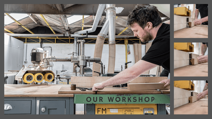 Finishing touches for custom made kitchens