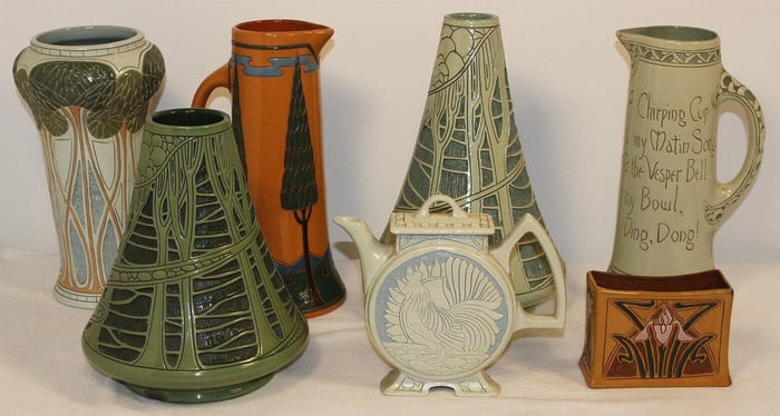 Early Roseville Pottery Patterns
