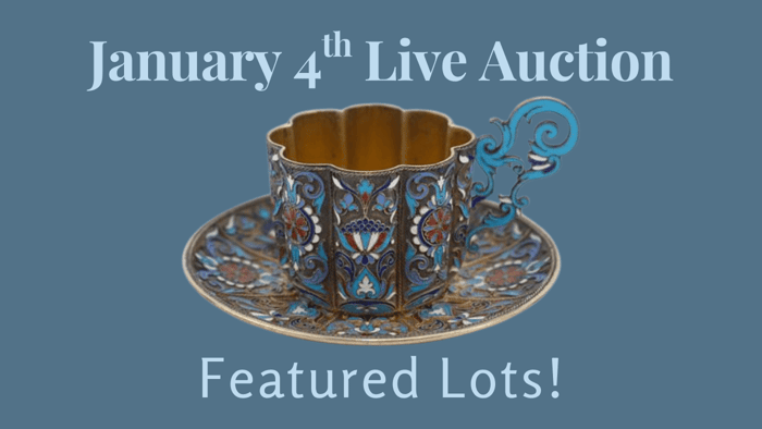 January 4th Live Auction Featured Lots!