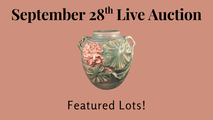 September 28th Live Auction Featured Lots