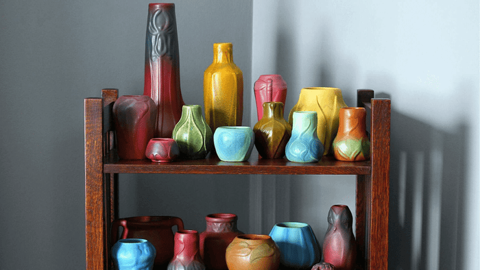 Use Art Pottery to Add Color to Your Home Decor