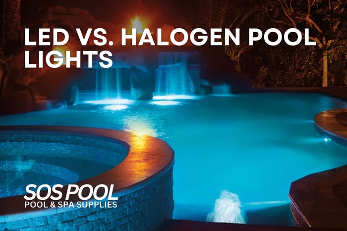 Pool Lights: The Differences Between LED vs. Halogen