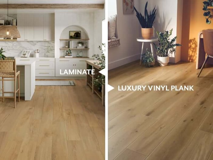 Laminate vs. Luxury Vinyl Plank