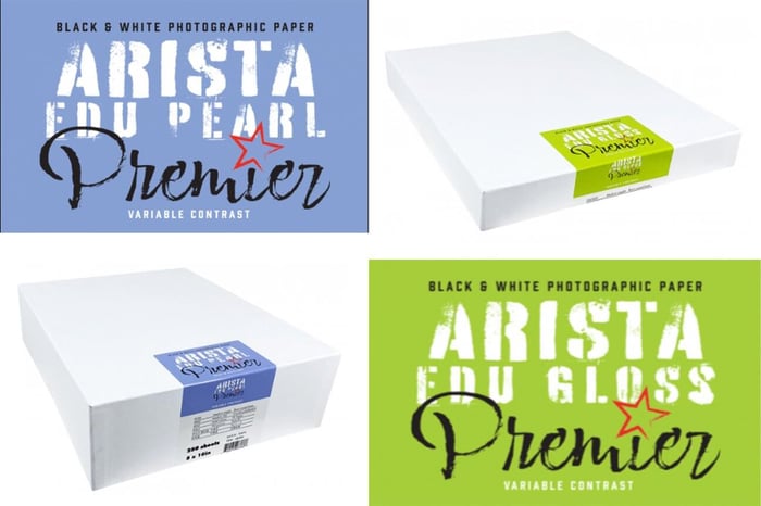 Announcing New Arista EDU Premier Variable Contrast B&W Darkroom Paper!