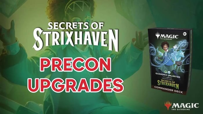 Quandrix Unlimited Precon Upgrade Guide - MTG Secrets of Strixhaven Commander Deck