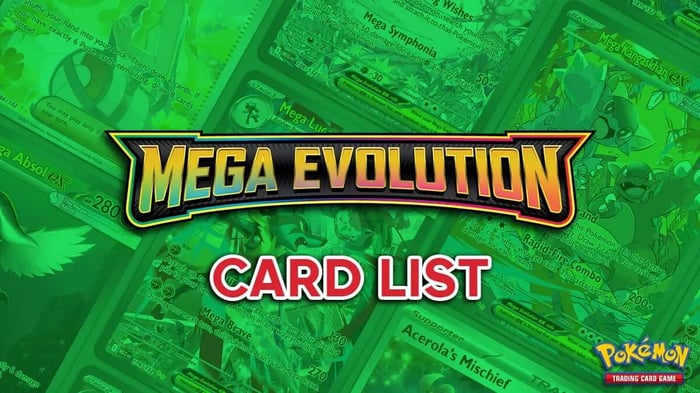 Mega Evolution Base Set Card List - Pokémon TCG
