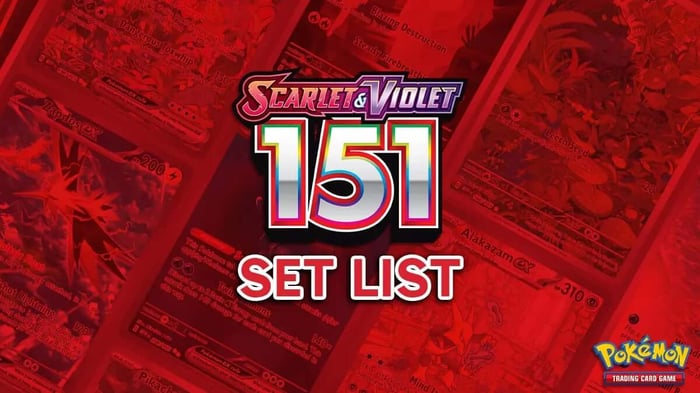 151 Card List - Pokémon TCG