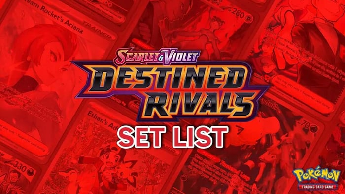Destined Rivals Card List - Pokémon TCG