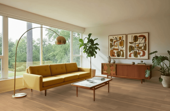 Mid Century Modern Flooring Ideas