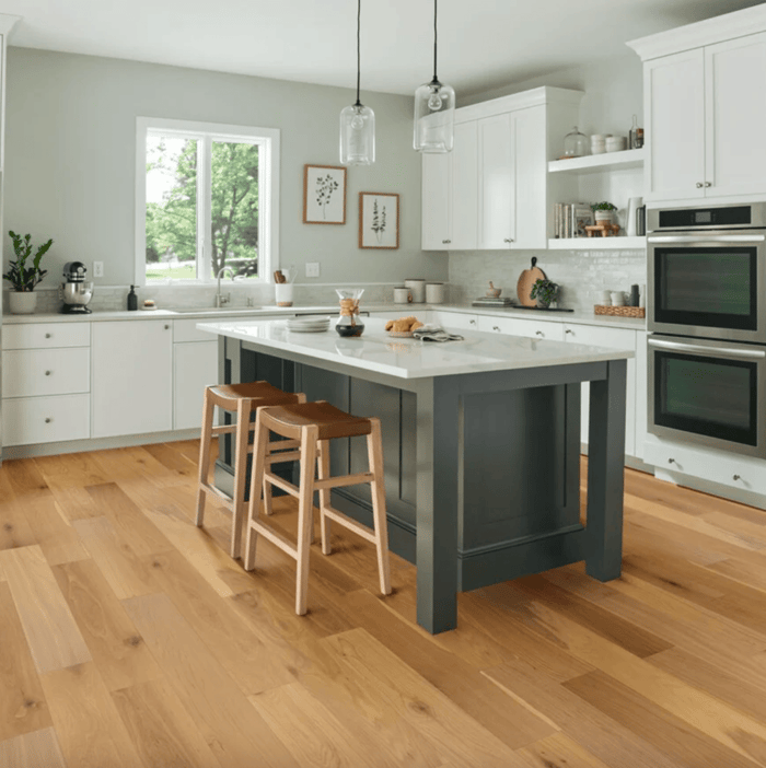 Popular kitchen hardwood flooring colors, tone and ideas