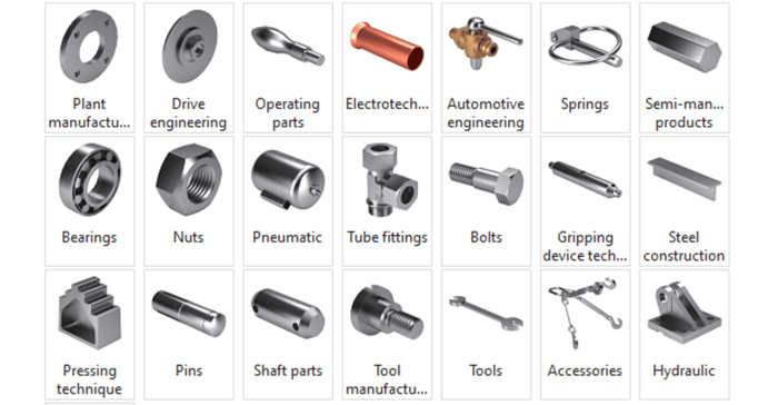 Utilizarea bibliotecii de componente reutilizabile (Reuse Library) din NX CAD