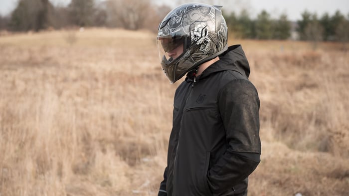 美品iCON VARIAL JACKET アイコン ジャケット バイクウェア L Icon 1000 Varial Jacket