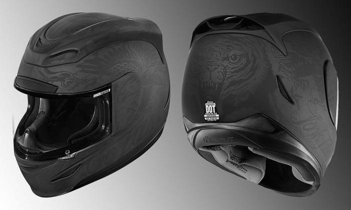 Icon Alliance Dark Helmet