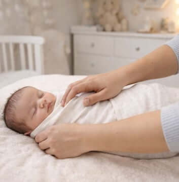 Emmailloter bébé