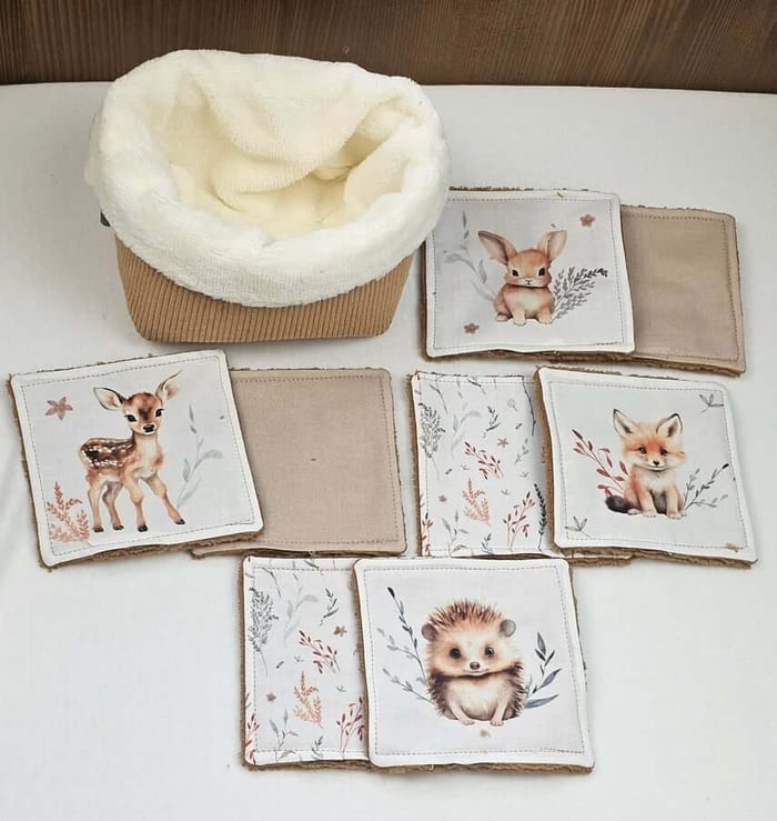 Les avantages des lingettes lavables en coton Oeko Tex