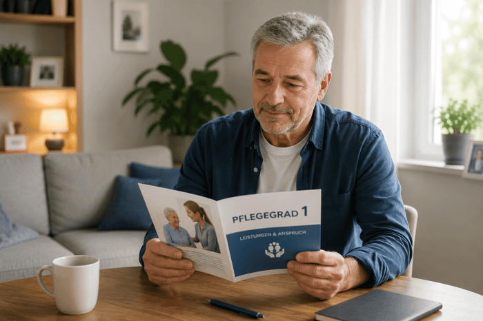 Pflegegrad 1 mit Voraussetzungen, Leistungen und Antrag im Überblick