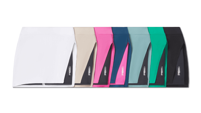 Pickleball side split skirts