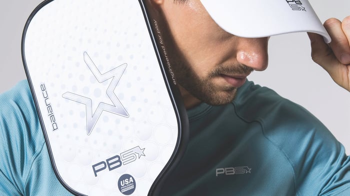 Close up shot of PB5star Balance paddle