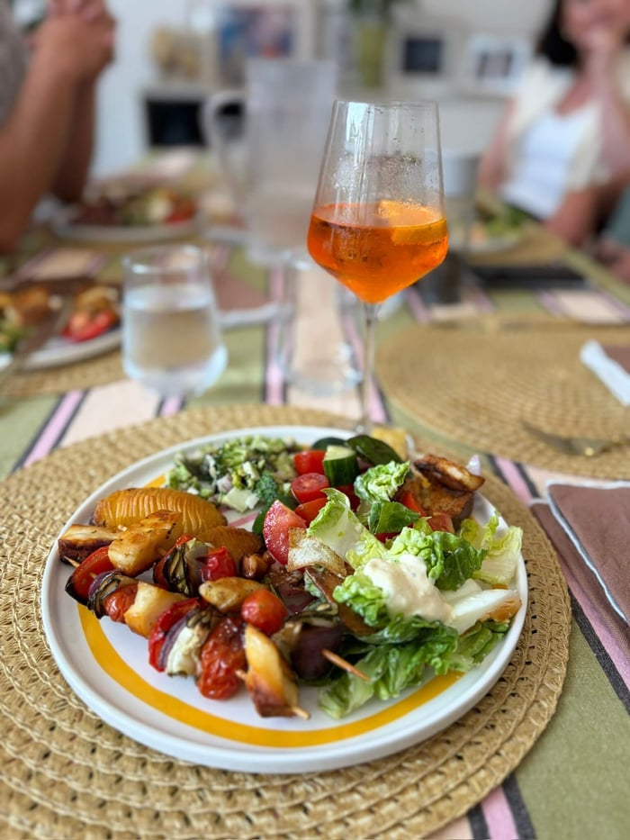 Halloumi Skewers for your next BBQ