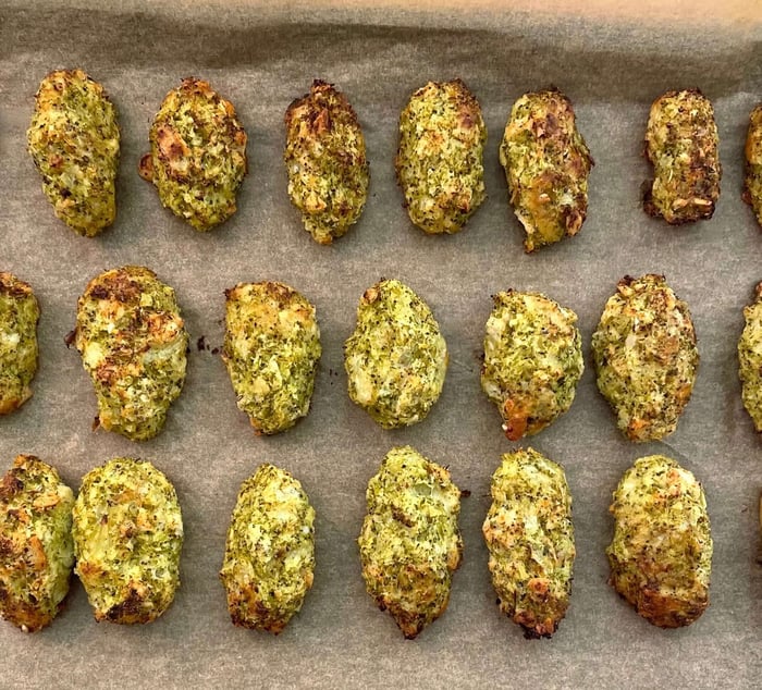 Broccoli Tots Recipe AKA Hulk Nuggets  (V)