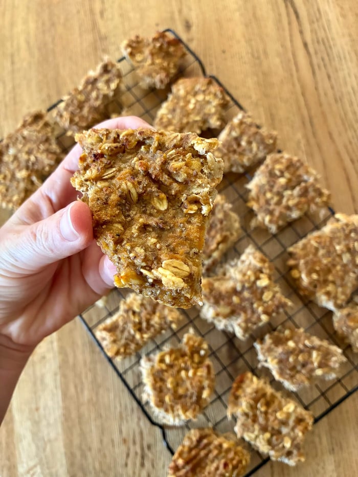 Healthy Carrot Cake Breakfast Bake