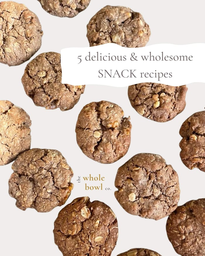 5 wholesome snack recipes