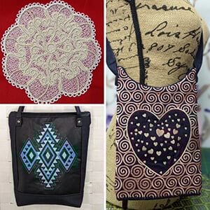 Barbara’s Embroidered Bags