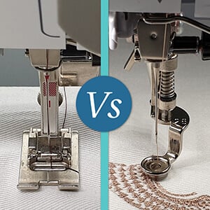 Embroidery Machine vs Sewing Machine