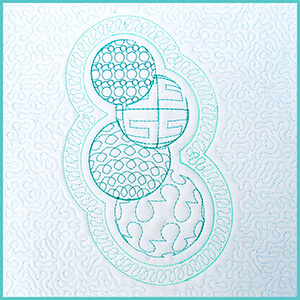 ’Hatching’ a Quilt – Part 2 – Fills, Thrills & Outlines Block