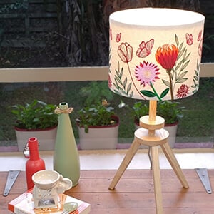 Illuminate Your Space with Machine Embroidery: A Lamp Shade Makeover