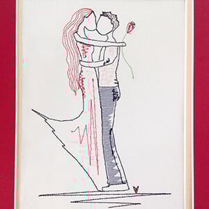 Stitching Sweet Valentine’s Pictures with Nicola Elliott – FREE Downloadable Embroidery Designs