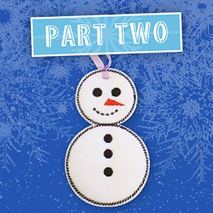 Personalized Christmas Tags & Ornaments with FREE Instructions & Embroidery Designs – Part 2