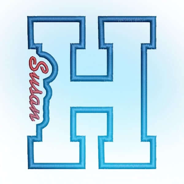 Create Knockout Designs with Hatch Embroidery