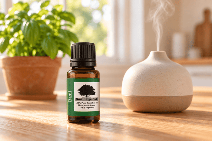 Basil Essential Oil: Benefits, Uses, DIY Recipes & Diffuser Blends