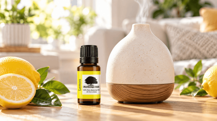 Benefits of Diffusing Lemon Essential Oil: Mood, Focus & Freshness