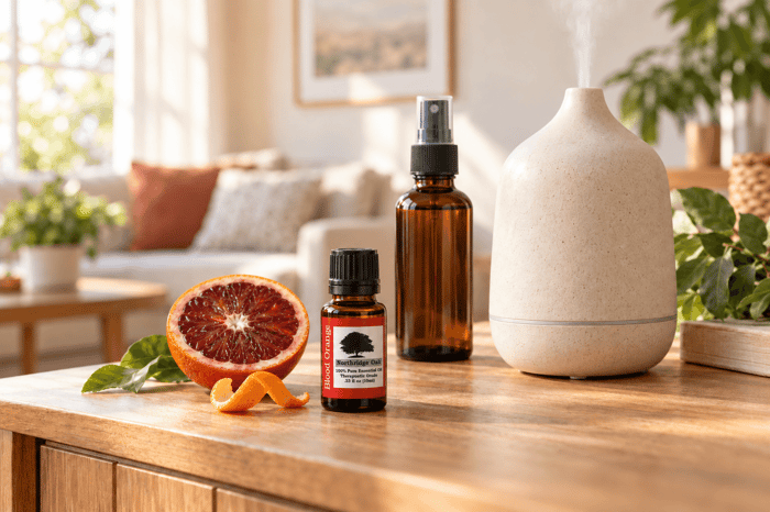 Blood Orange Essential Oil: Everyday Uses, DIY Recipes & Diffuser Blends