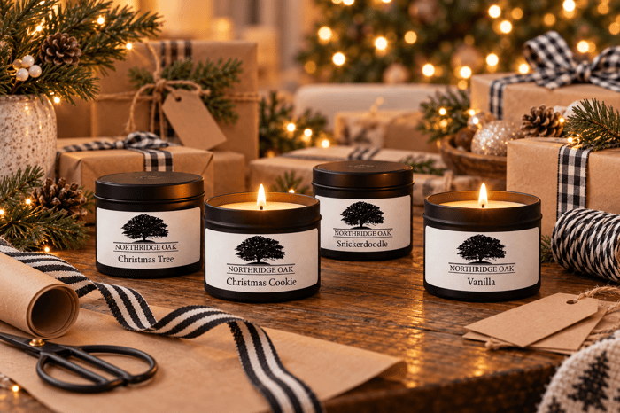 Christmas Candle Gift Guide for Hostesses, Teachers, Coworkers and Friends
